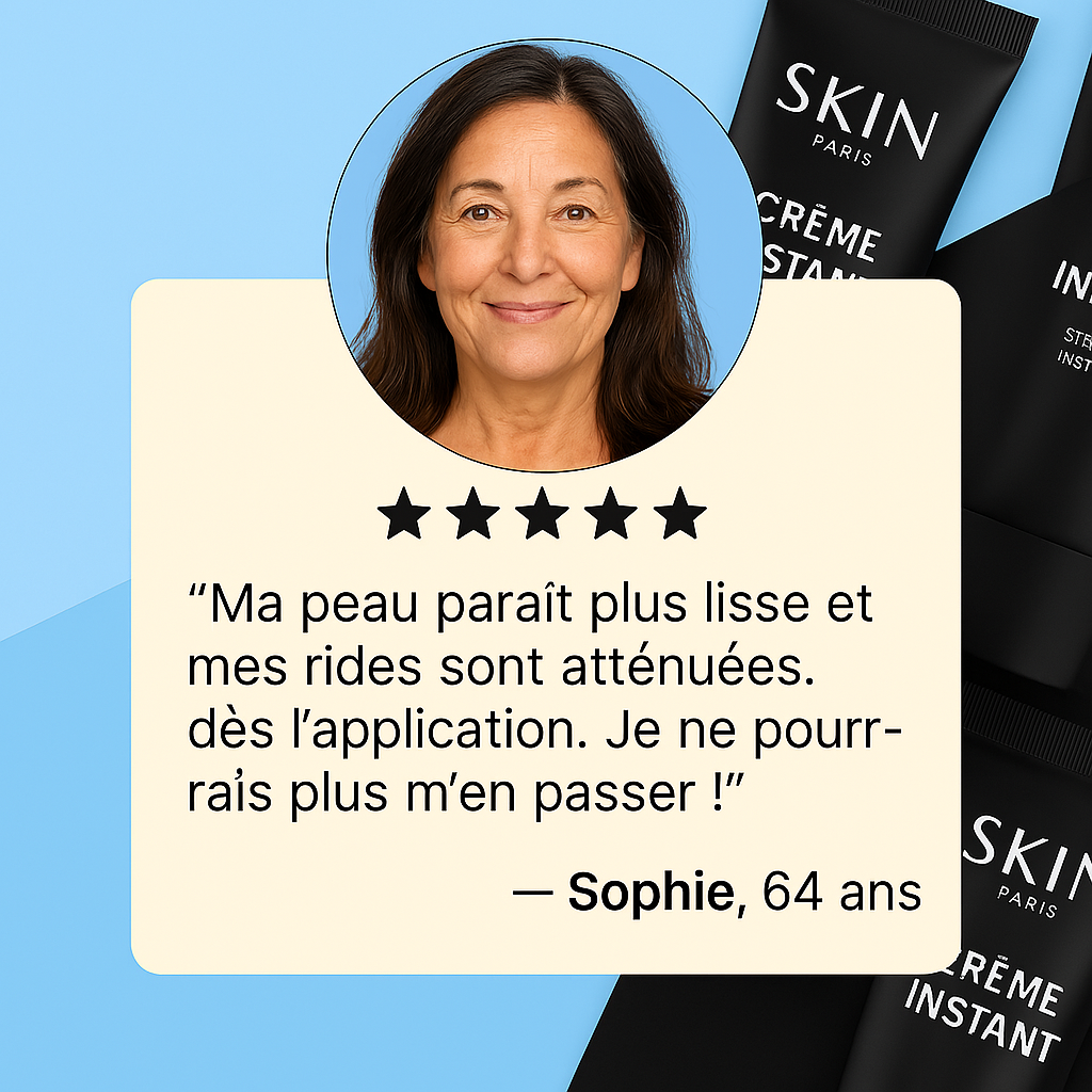Crème Instantanée cernes et rides