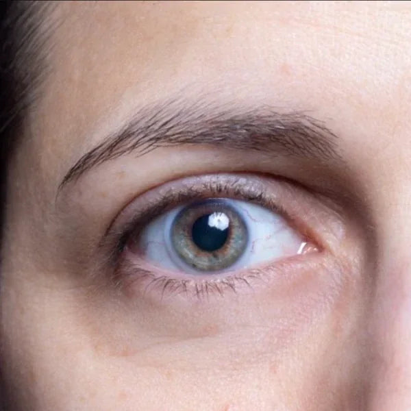 Après : le regard 2 minutes après l’application